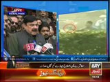 Sheikh Rasheed Talks To Media In Faisalabad