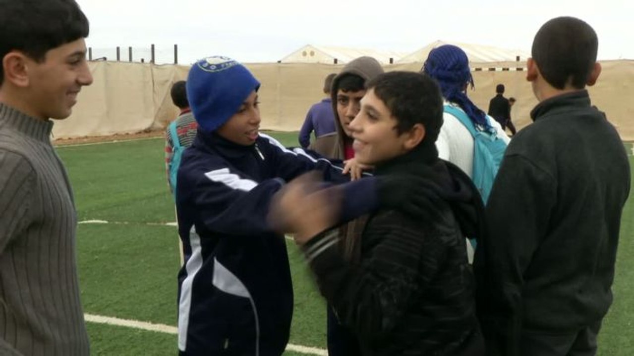 FOOT : À Zaatari, le foot comme lueur d'espoir (4/5)