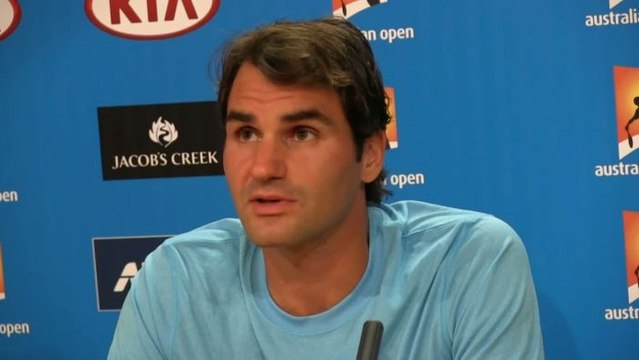 TENNIS - AUS (H) - Federer : «Content d'avoir gagné en trois sets»