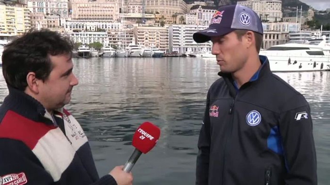 Rallye - WRC - Monte Carlo : Entretien Sébastien Ogier par Daniel Elena