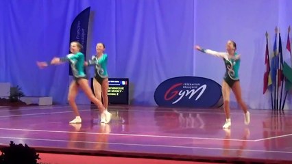 Trio Espoir Ralenti Finale Championnat de France Chambery Mai 2014