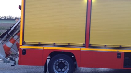 Collision camion contre voiture