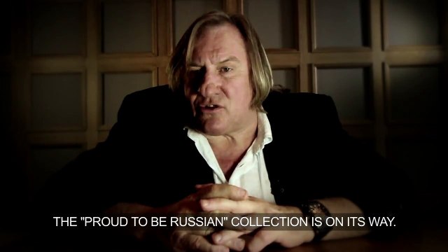 Fier d'être russe : la pub stalinienne de Gérard Depardieu
