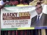Arrivée du Président sénégalais Macky Sall à Libreville