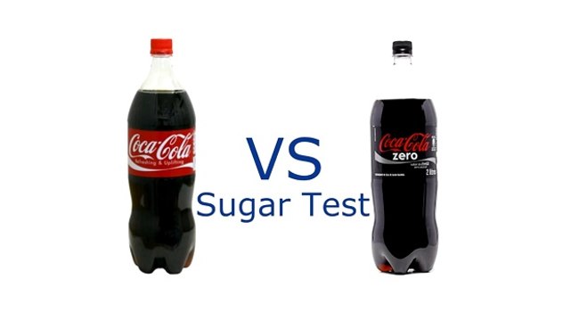 Coca Cola vs Coca Cola Zero - Test du sucre