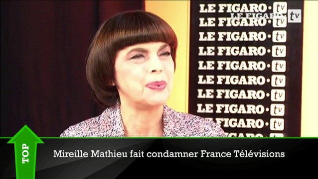 Top/Flop : les Français et l'insécurité, Mireille Mathieu fait condamner France Télévisions