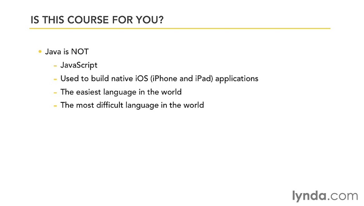 Java Essential Training 2 | Introduction to java