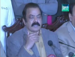I have arranged Tea and Cream Roll  for Imran in my house : Rana sanaullah
