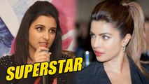 Parineeti Chopra WIERD REACTION As Priyanka Chopra Calls Her SUPERSTAR