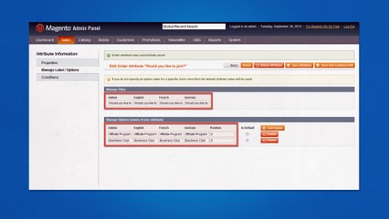 Magento Order Attributes by Amasty