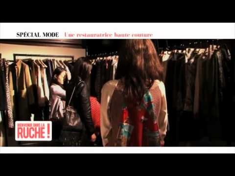 Bienvenue dans la Ruche ! - Spécial mode : une restauratrice haute couture