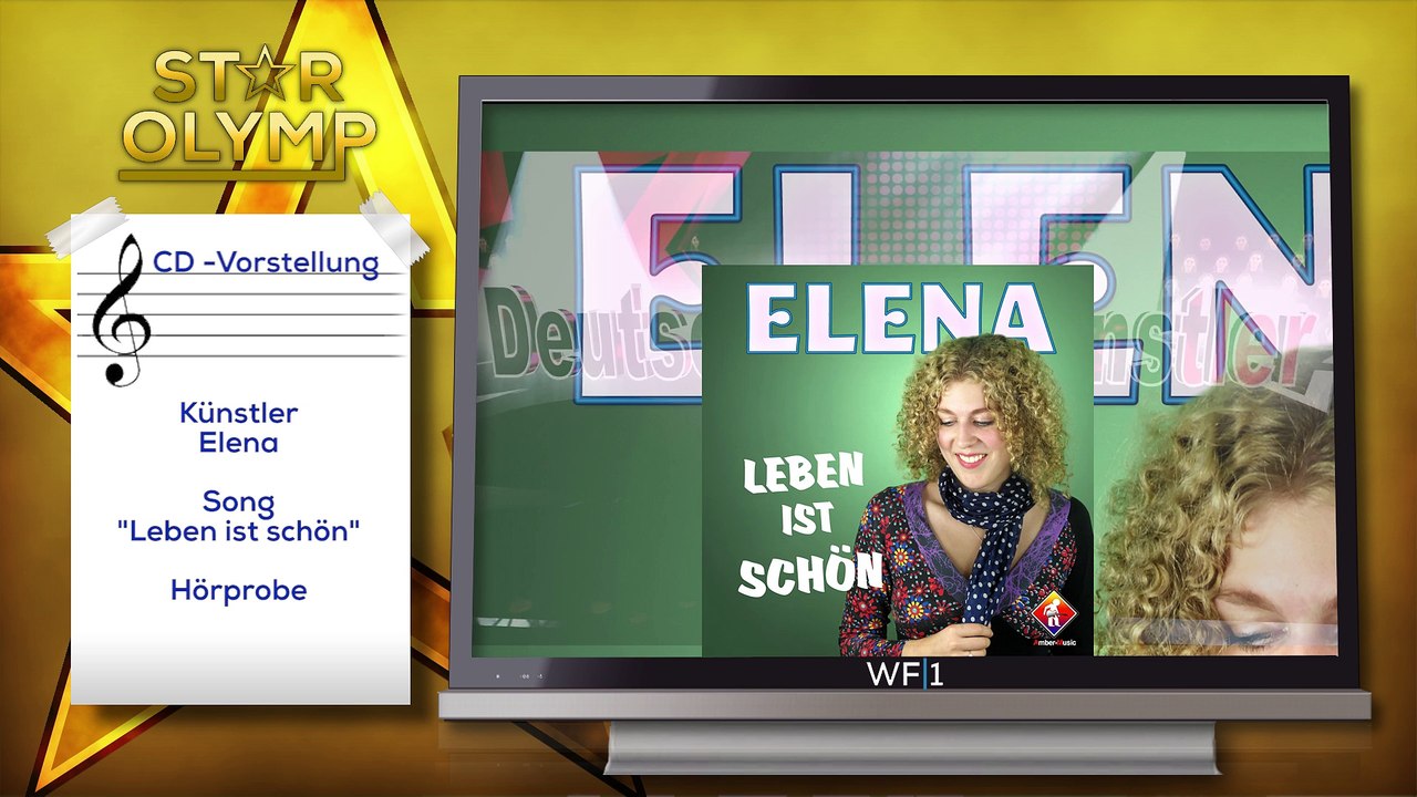 Sängerin Elena - Leben ist Schön - CD-Vorstellung---Amber-Musikpromotion