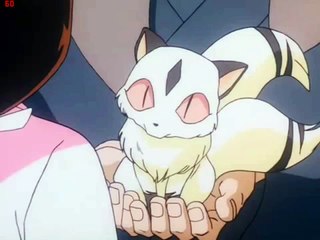 sango recieves kilala (as a little girl)