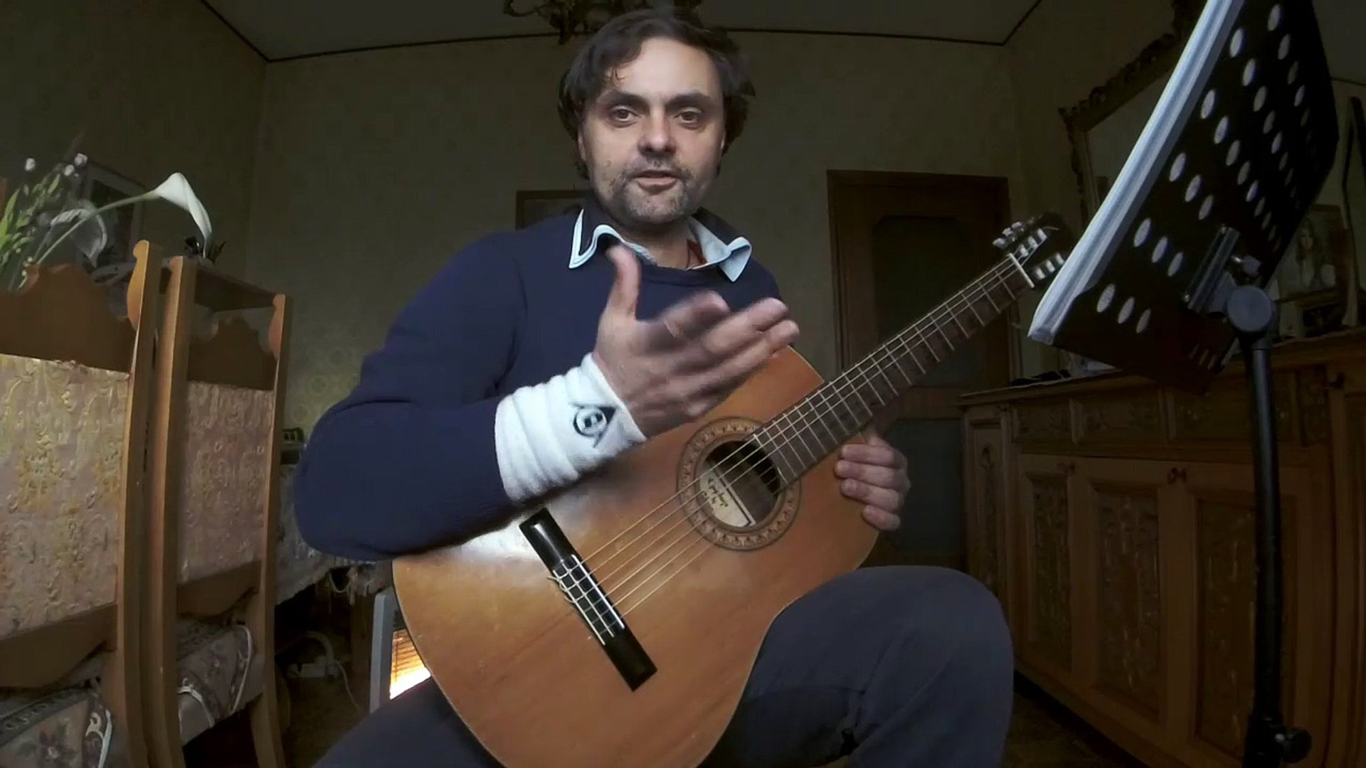 Lezione chitarra classica brano - Etude No 2 - Francisco Tárrega - Video  Dailymotion