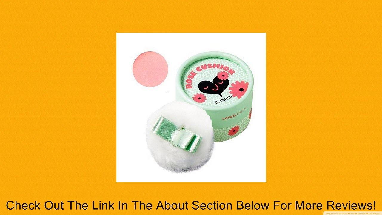 The Face Shop Lovely ME:EX Pastel Cushion Blusher #1 Rose Cushion Review