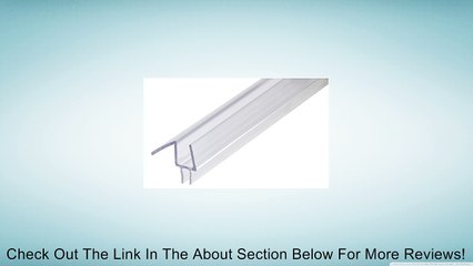 SHOWERDOORDIRECT Frameless Shower Door Bottom Sweep with Drip Rail, 36-Inch Review