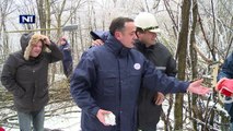 Serbie: un gros bloc de glace tombe sur la tête d'un ministre
