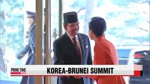 President Park seeks to share vision for growth, job creation with Brunei