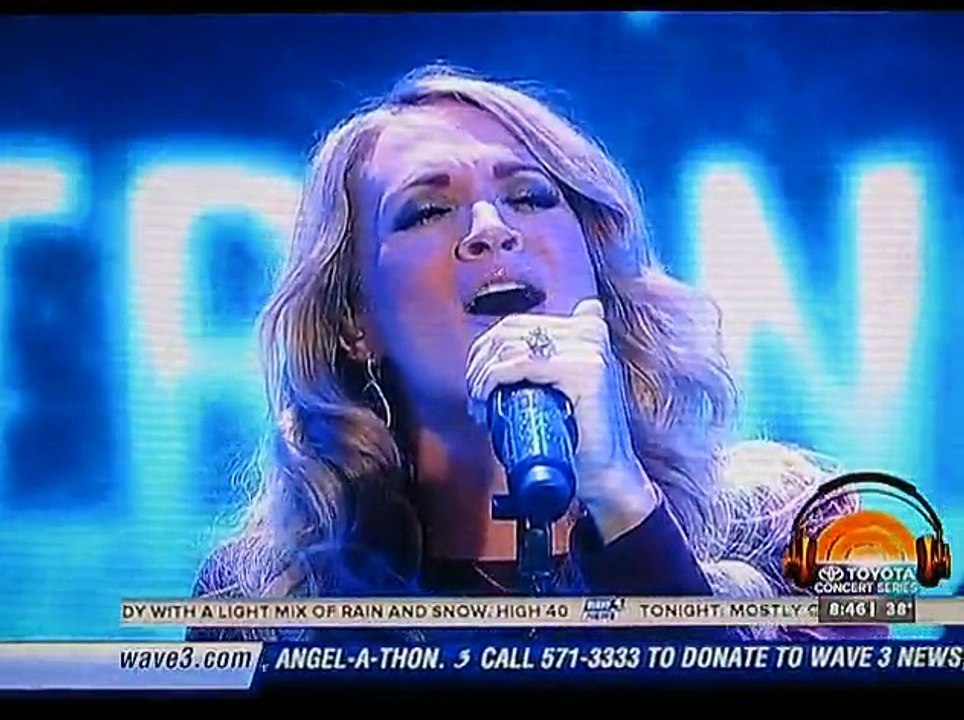 Carrie Underwood 'Something in the Water on The...