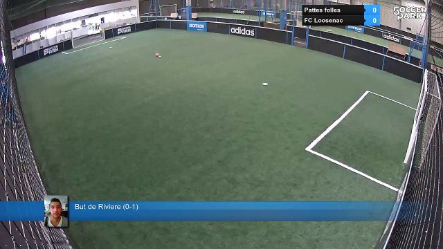 But de Riviere (0-1) - Pattes folles Vs FC Loosenac - 09/12/14 19:30 - ligue 2014 mardi poule A