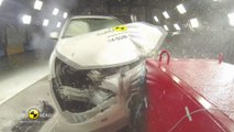 Subaru Outback EuroNCAP çarpışma - güvenlik testi videosu