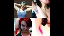 A nova moda das axilas pintadas!