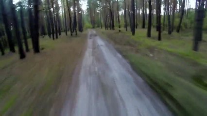 Ciclista ganha motivação extra a fugir de urso!