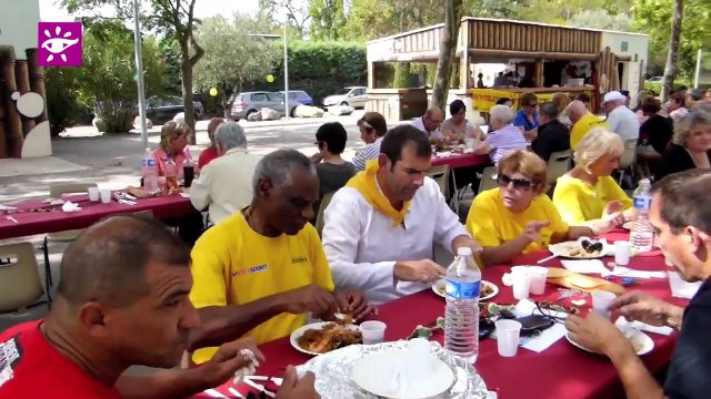 Téléthon 2014 : Paella géante à Lignan-sur-Orb (34)