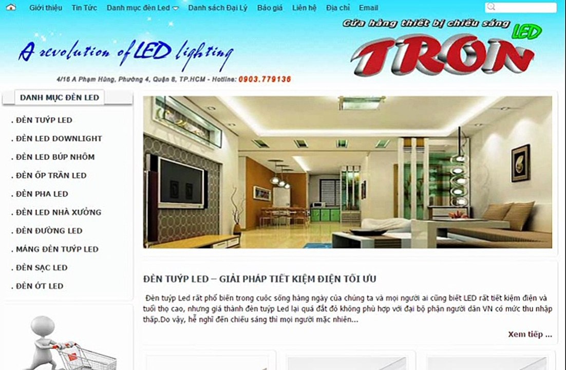 Bán đèn led, tuýp led, led tube, âm trần led, búp led,... với giá gốc