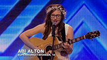 Abi Alton sings original song - Arena Auditions Week 2 -- The X Factor 2013 - Official Channel