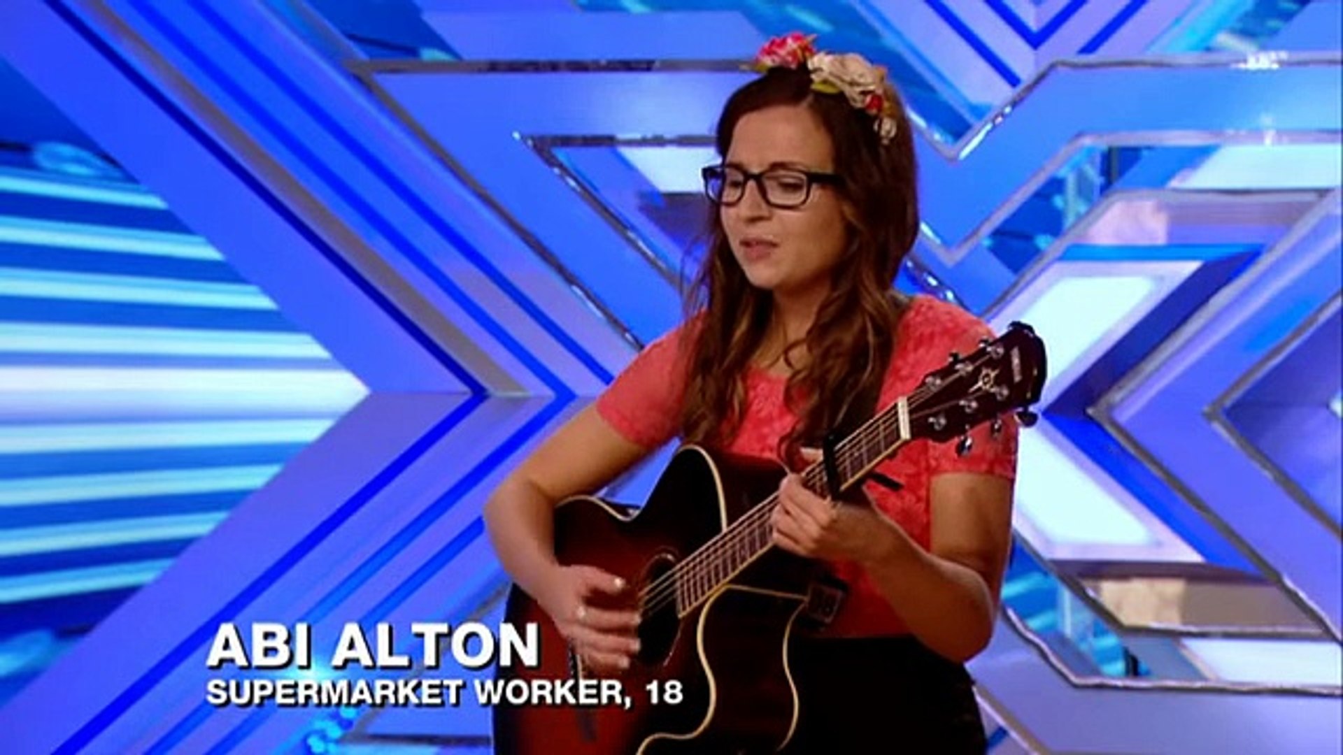 Abi Alton sings Travelling Soldier by Dixie Chicks -- Room Auditions Week 2 -- The X Factor 2013 - O