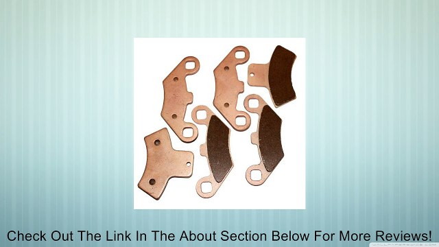 Brake Pads POLARIS SCRAMBLER 500 4x4 Front Rear Brakes 1998-2004 Review