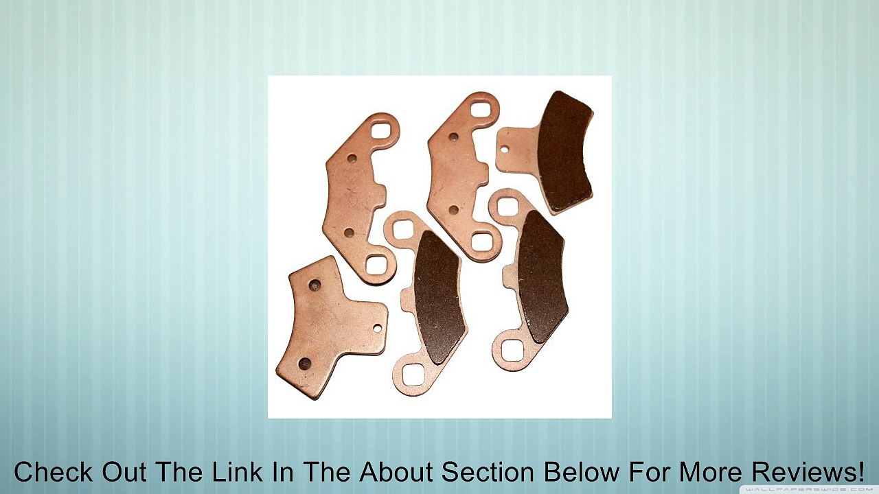 Brake Pads POLARIS SCRAMBLER 500 4x4 Front Rear Brakes 1998-2004 Review