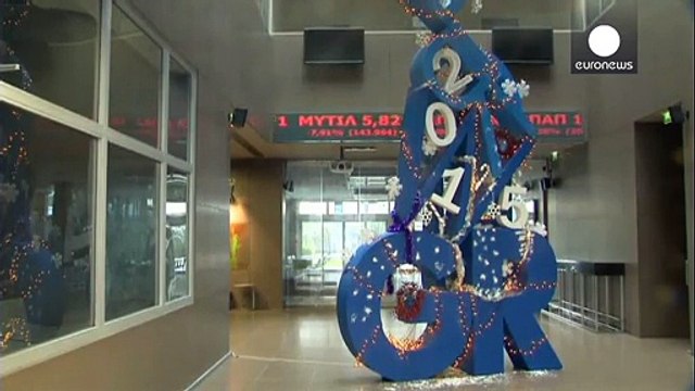 کاهش شدید ارزش سهام در بازار بورس آتن