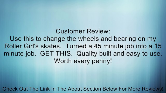 Skate Out Loud Sure Grip Bearing Skate Press or Puller Review