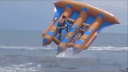 Une bouée tractée qui vole à plusieurs mètres