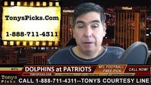 New England Patriots vs. Miami Dolphins Free Pick 12-14-2014