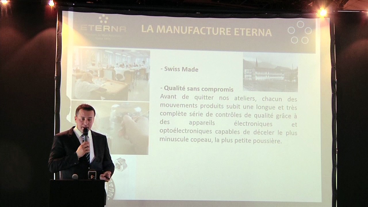 Salon Belles Montres : Conférence Eterna