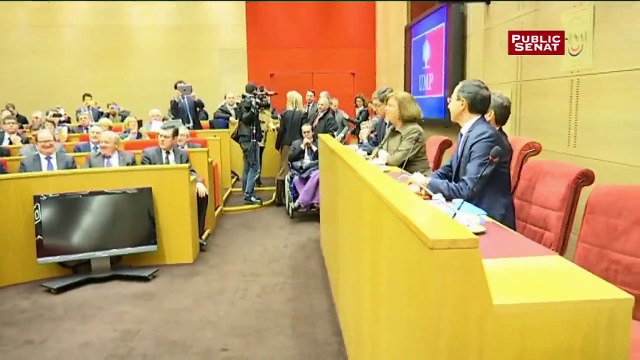 Sarkozy aux sénateurs UMP « Le FN est loin devant nous » [09.12.2014]