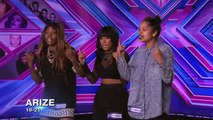 Arize sing Little Mix's Little Me -Room Auditions Week 1 - The X Factor UK 2014 - Official Channel