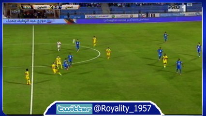 ترديد الجمهور الهلالي لاسم ياسر القحطاني في الدقيقه 20