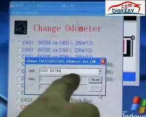 BMW CAS AK300 Key Maker Odometer Change