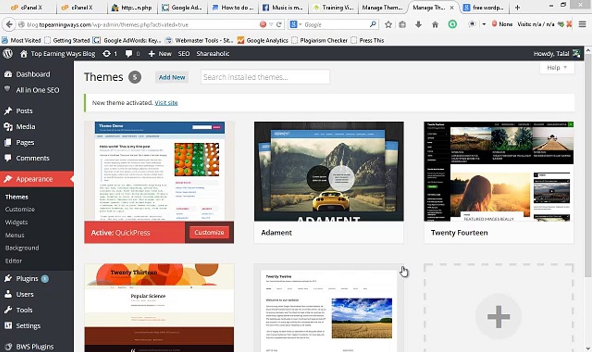 Learn WordPress Tutorial in Urdu/Hindi Part-13