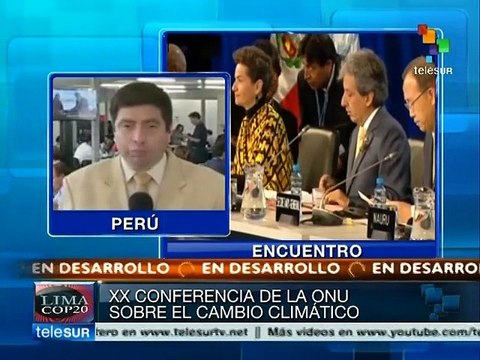 Conferencia de las Partes en Perú busca frenar cambio climático