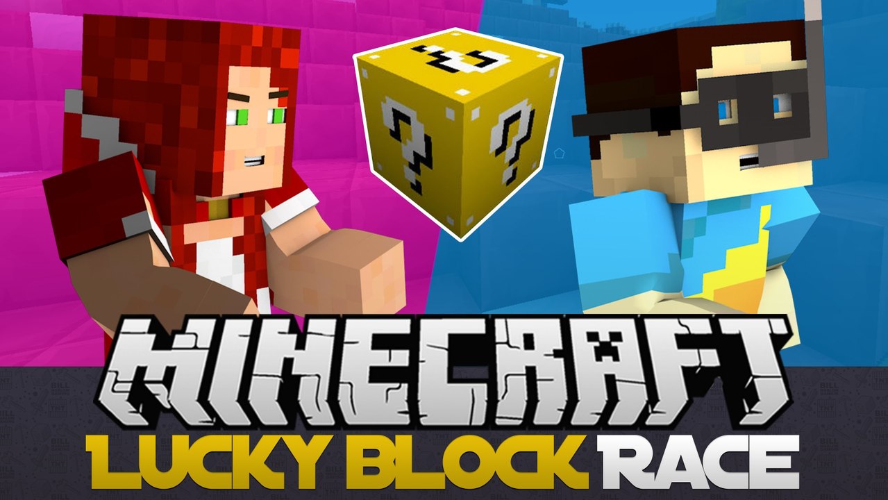 NAUGHTY OR NICE: Lucky Block Race!! w/ Aureylian!