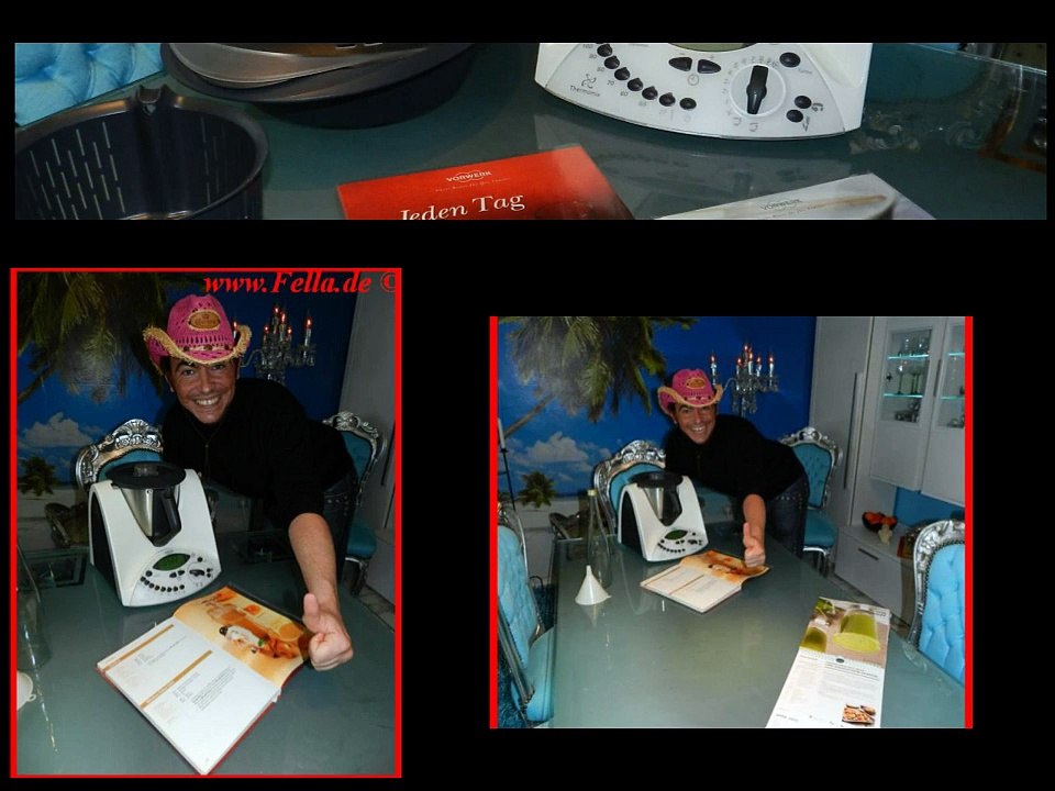 Thermomix TM 31 Mr Thermomen Matthias Papagei Jakob isst Lachsaufstrich