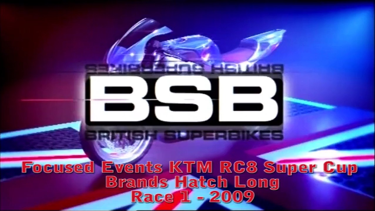 Focused Events KTM RC8 Super Cup - Brands Hatch Long - Race 2 - 2009