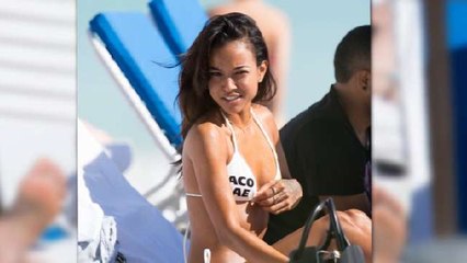 Karrueche Tran in Bikini After Break Up
