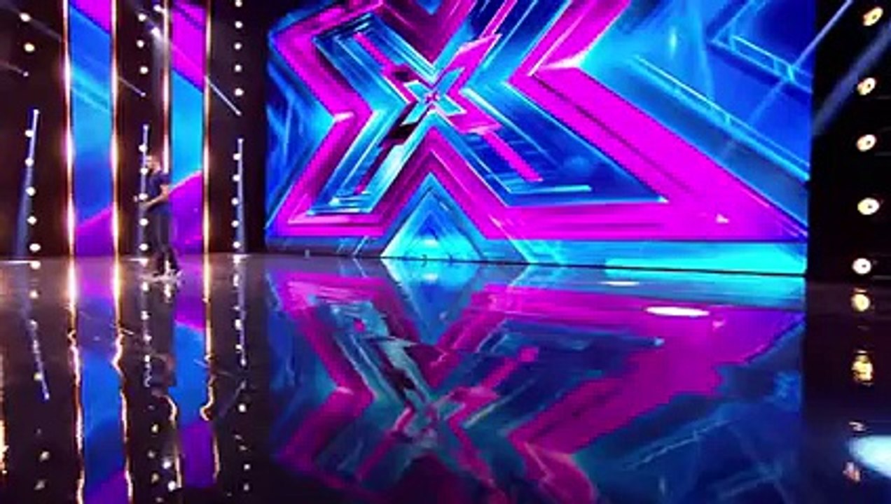 Barclay Beales sings Robbie William's Angels - Arena Auditions Wk 2 - The Xtra Factor UK 2014 - Official Channel
