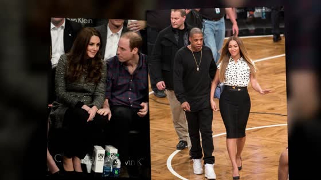 Der moment als prinz william und kate middleton beyoncé und jay z trafen